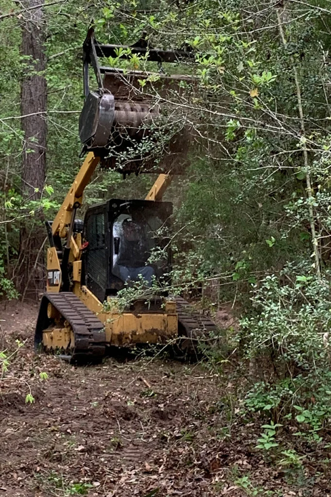 Land Clearing professional at work in Montgomery, AL
